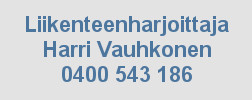 Liikenteenharjoittaja Harri Vauhkonen logo